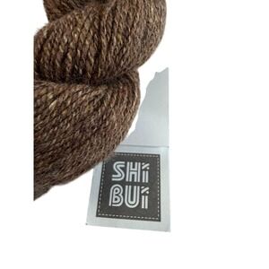 Shibui Pebble Yarn‎ 25g Trail Brown Silk Wool Cashmere Blend